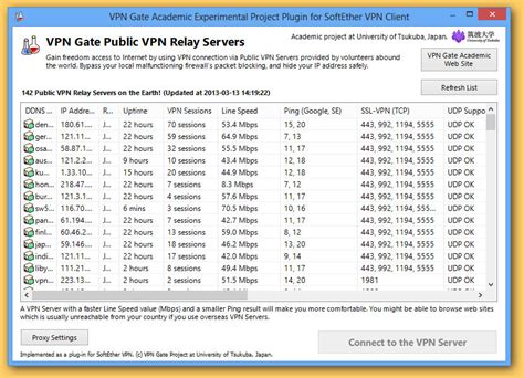 free public vpn servers